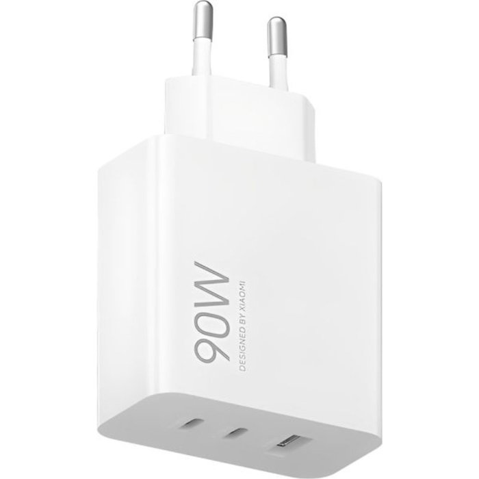 Xiaomi Adaptador de Alimentación HyperCharge 90W 3-Port Blanco